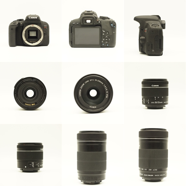  Canon 中古 EOS Kiss X9iボディダブルズームキット 121021001225 Aランク