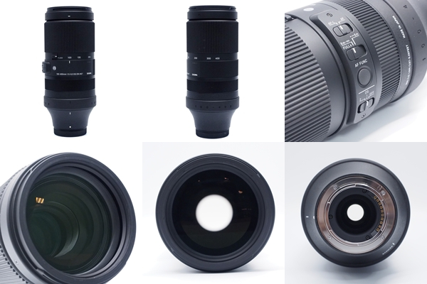  SIGMA 中古 100-400mm F5-6.3 DG DN OS（FUJI Xmount）三脚リング セット 57406117 Aランク
