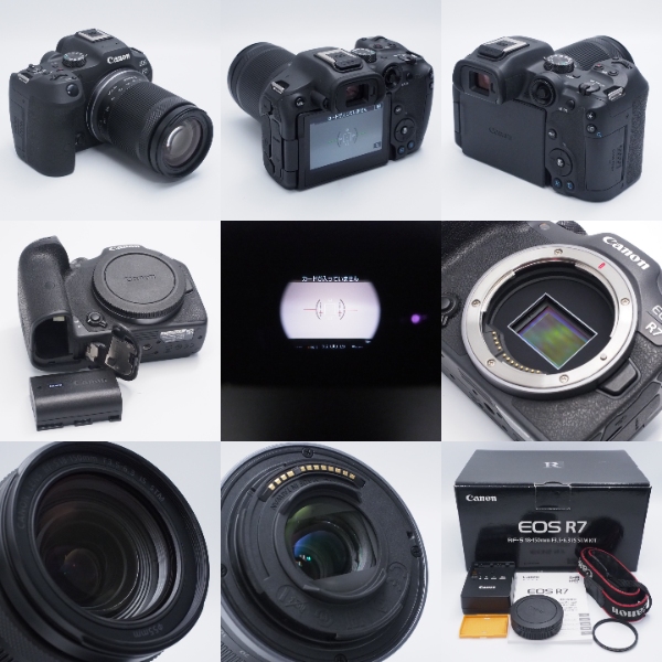  Canon 【中古】EOS R7+RF-S18-150/3.5-6.3IS STM レンズキット Aランク 071033000032/9700003164