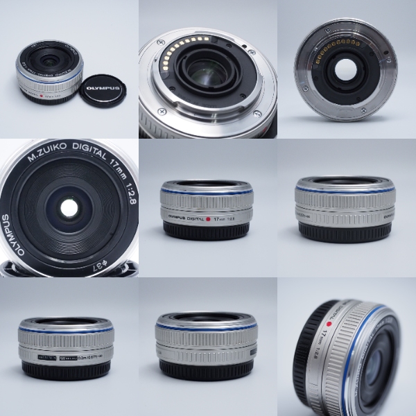  OLYMPUS 中古 M.ZUIKO DIGITAL 17mm F2.8 Aランク AAC347479