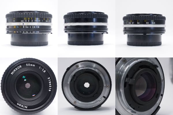  Nikon 中古 Ai-S NIKKOR 50mm F1.8 Aランク 2134216
