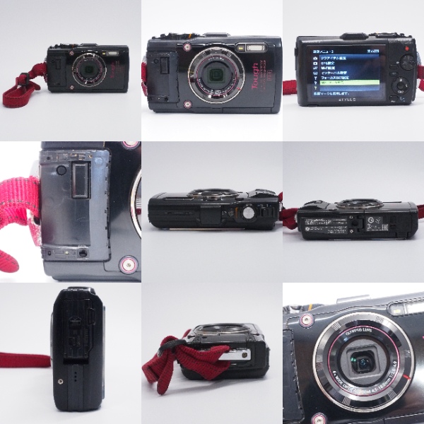  OLYMPUS 中古 STYLUS TG-4 ブラック Cランク BHJ318862