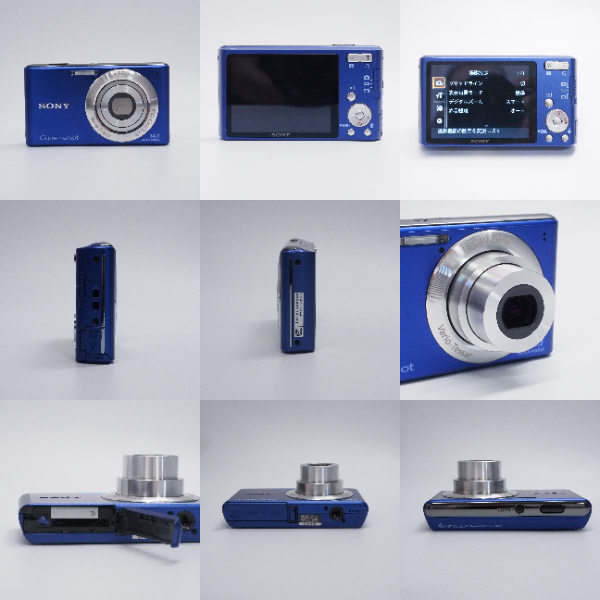  SONY 中古 サイバーショット DSC-W530 Blue 6145174 Aランク