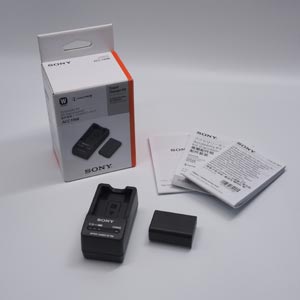 SONY 中古 NP-FW50予備バッテリー、充電器  Bランク