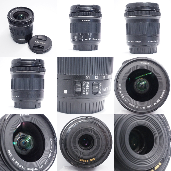  Canon 中古 EF-S 10-18mm F4.5-5.6 IS STM EFマウント 5432016427 Bランク