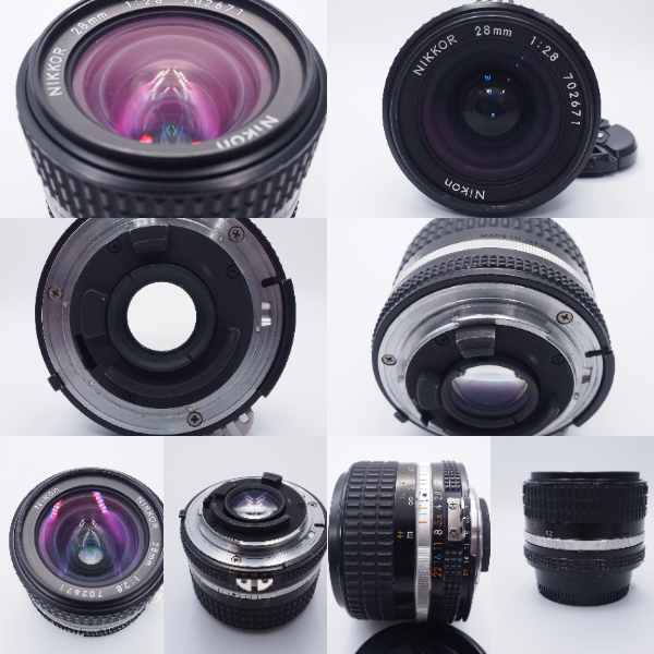  Nikon 中古 Ai-s NIKKOR 28/2.8 702671 ランクB