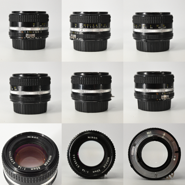  Nikon 中古 Ai-s Nikkor 50mm F1.4 NikonFマウント 5780765 Bランク