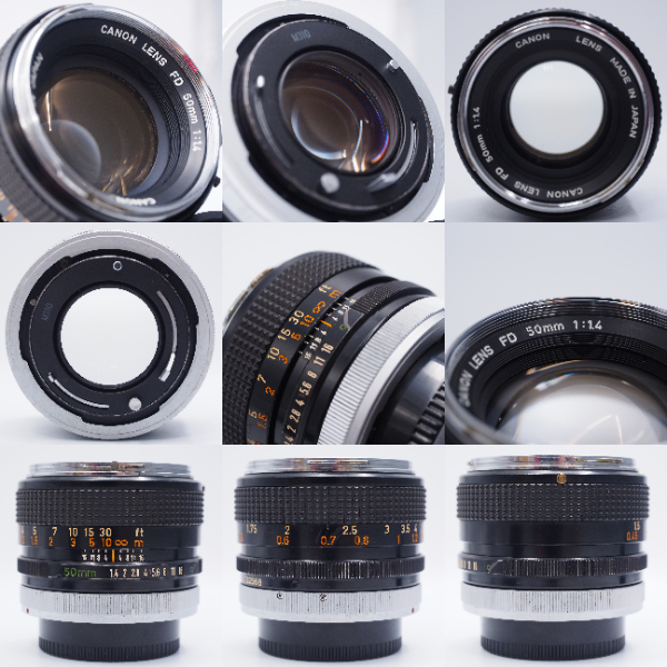  Canon 中古 FD 50mm F1.4 CanonFDマウント132568 Bランク