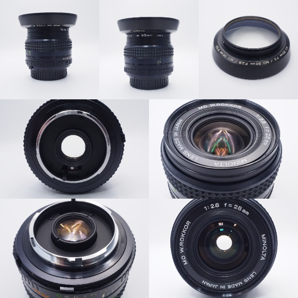  MINOLTA 中古 MD W.ROKKOR 28mm F2.8 MinoltaMD/SRマウント 1221532 Bランク