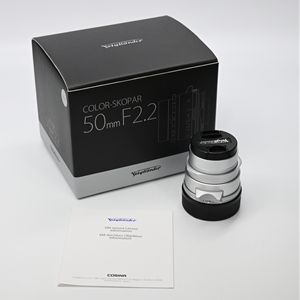 Voigtlander 中古 Color-Skopar 50mm F2.2 Mマウント 27550107 Aランク