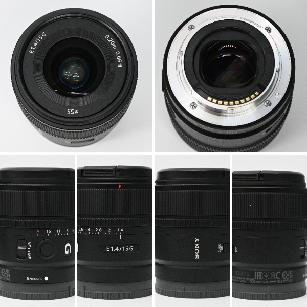  SONY 中古 E 15mm F1.4 G SEL15F14G 1836015 Aランク