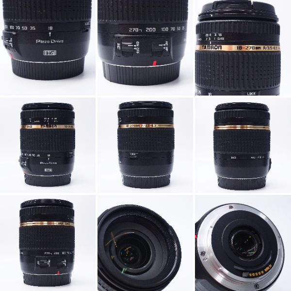  TAMRON 中古 18-270mm F3.5-6.3 Di II VC PZD B008 EFマウント 038674 Bランク
