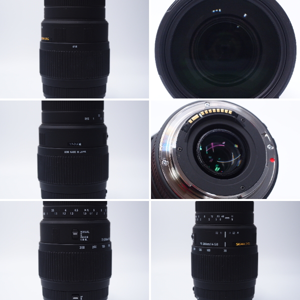  SIGMA 中古 70-300mm F4-5.6 DG MACRO EFマウント 15972376 Aランク