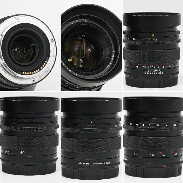  コシナ 中古 フォクトレンダー NOKTON 40mm F1.2 Aspherical [キヤノンRF用] 07410638 Aランク