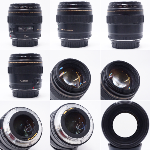  Canon 中古 EF 85mm F1.8 USM 71000076 Bランク