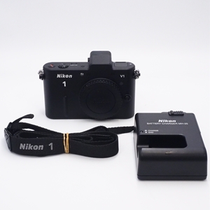 Nikon 中古 Nikon1 V1 ブラック ボディ 21015993 Aランク