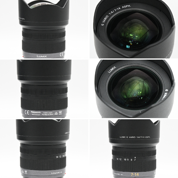  Panasonic 中古 LUMIX G VARIO 7-14mm F4 ASPH. BR0JJ204237 Aランク