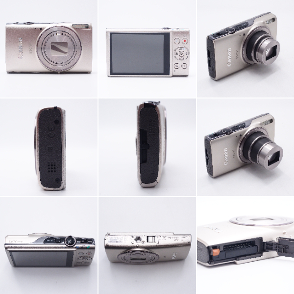  Canon 中古 IXY 650 シルバー 071054002251 Aランク