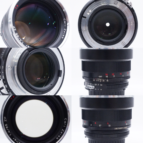  COSINA 中古 Calr Zeiss Planar 85mm F1.4 ZF Fマウント 15573174 Aランク