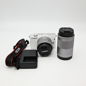 Canon 中古 EOS M10 ダブルズームキット 441032003409/521210000985/520211000103 Bランク