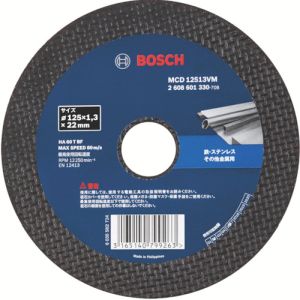 ボッシュ BOSCH ボッシュ MCD12513VM/10 切断砥石 125×1.3×22 Vシリーズ 10枚入 BOSCH