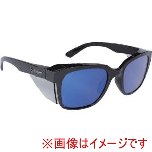 ボレー bolle ボレー STK41N51JBL 保護メガネ STKS410 スティックス410 偏光コバルトミラー ブラックグロス