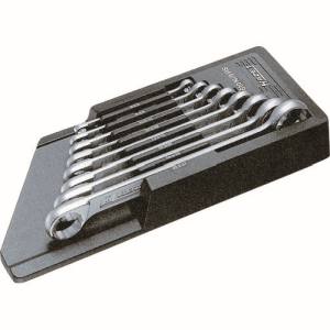 ハゼット HAZET HAZET 610N/8RS 両口めがねレンチセット ストレート 8丁セット ハゼット