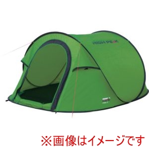HIGH PEAK HIGH PEAK 10123 ポップアップテント 2～3人用 ヴィジョン3.0 グリーンファントム メーカー直送 代引不可 北海道沖縄離島不可