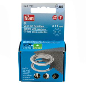 プリム Prym プリム ハトメ金具 11mm 20組入 PRM541390 Prym