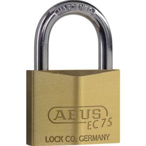 アバス ABUS アバス EC75 真鍮製南京錠 50mm ABUS
