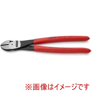 クニペックスツールズ KNIPEX クニペックス 7401-250SB 強力型ニッパー プラスチックハンドル 250mm SB店頭展示パッケージ仕様 