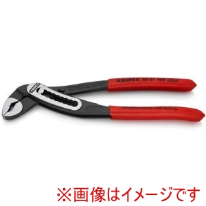 クニペックスツールズ KNIPEX クニペックス 8801-180SB ウォーターポンププライヤー ブリスターパック仕様 アリゲーター ソフトプラスチックハンドル 180mm
