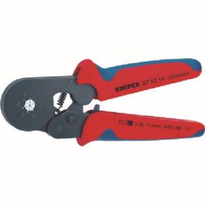 クニペックスツールズ KNIPEX KNIPEX 9753-14 エンドスリーブ用自動調整圧着ペンチ クニペックスツールズ