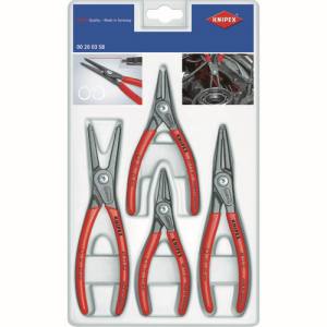クニペックスツールズ KNIPEX KNIPEX 002003SB 4本組 スナップリングプライヤー クニペックスツールズ