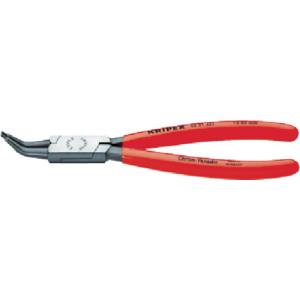 クニペックスツールズ KNIPEX KNIPEX 4431-J12 穴用スナップリングプライヤー 45度 クニペックスツールズ