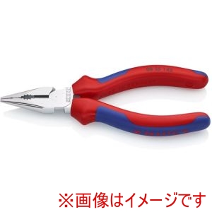 クニペックスツールズ KNIPEX クニペックス 0825-145SB ニードルノーズペンチ コンフォートハンドル クロムメッキ仕上げ 145mm SB店頭展示パッケージ仕様 