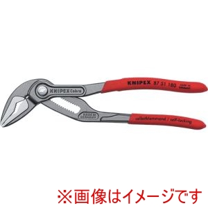 クニペックスツールズ KNIPEX クニペックス 8751-180 ウォーターポンププライヤー コブラES エクストラスリム 180mm