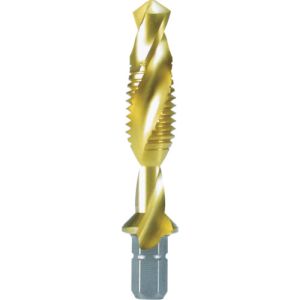 RUKO RUKO R270016T 六角軸タッピングドリル M5X0.8 41mm チタン