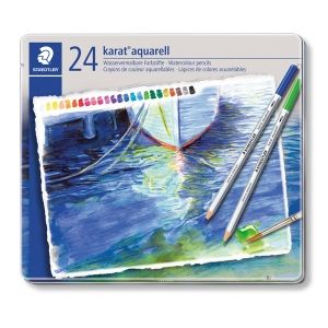 ステッドラー STAEDTLER ステッドラー 125M24 カラトアクェレル 水彩 色鉛筆 24色