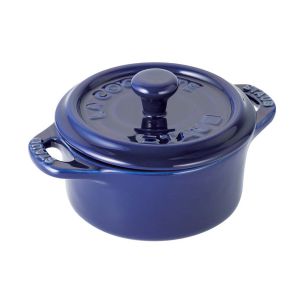 ストウブ Staub ストウブ セラミック ラウンド ミニココット ブルー 40510-786 Staub