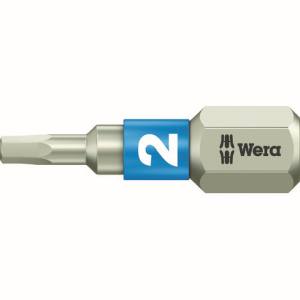 ヴェラ Wera Wera 71071 3840/1 ステンレストーションビット ヘキサゴン2.0X25 ヴェラ