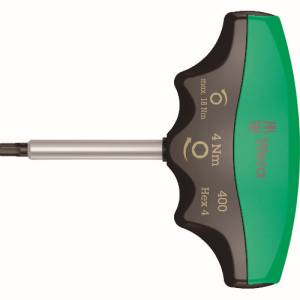 ヴェラ Wera Wera 5080 400 トルクドライバーT型 ヘックスプラス六角4.0 / 4.0 Nm ヴェラ