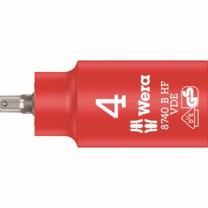 ヴェラ Wera Wera 4900 8740 B VDE 絶縁ホールディングファンションビットソケット SW 4.0 ヴェラ