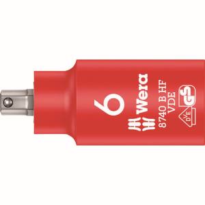 ヴェラ Wera Wera 4902 8740 B VDE 絶縁ホールディングファンションビットソケット SW 6.0 ヴェラ