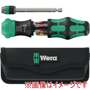 ヴェラ Wera Wera 51515 ラチェット式ドライバー クラフトフォーム コンパクト 25 RA-R ポーチ付き
