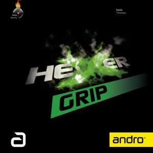 アンドロ andro アンドロ andro 裏ソフトラバー ヘキサーグリップ レッド RD 2.1mm 112296