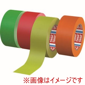 テサテープ tesa テサテープ 4671-50-25-FO 補修用布テープ 蛍光オレンジ 50mmx25m