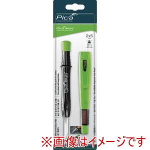 ピカマーカー Pica Marker ピカマーカー 6060SB03 建築用シャープペンシル BIG Dry 平型芯2×5mm 黒2B