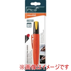 ピカマーカー Pica Marker ピカマーカー 99044SB03 パーマネントマルチマーカー VISOR 黄 ブリスターパック