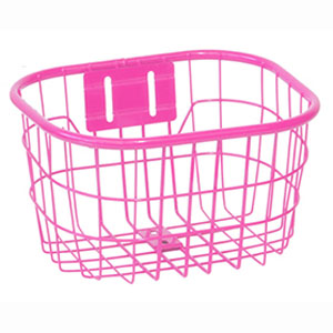 パルミー PALMY パルミー 幼児用 オシャレ 丸型 ワイヤーバスケット ピンク GKO-8131 12600032